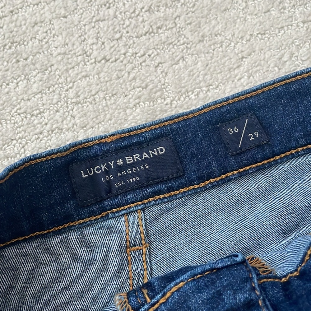 Lucky Brand Men's Blue Jeans 36/29 - Picture 5 of 9